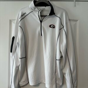 UGA Columbia Golf Pullover